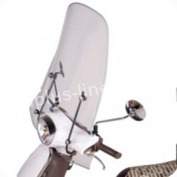 WINDSCHERM ORIGINEEL SYM FIDDLE II HOOG (ENKEL BEUGELSET)