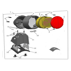 Achterlicht unit - LED