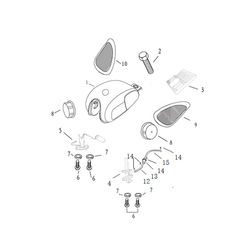 Tankvlotter sensor