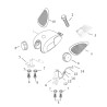 Rubber flap-kap op tank links