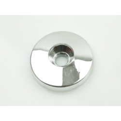 WINDSCHERM RING 32MM CHROOM 2 STUKS