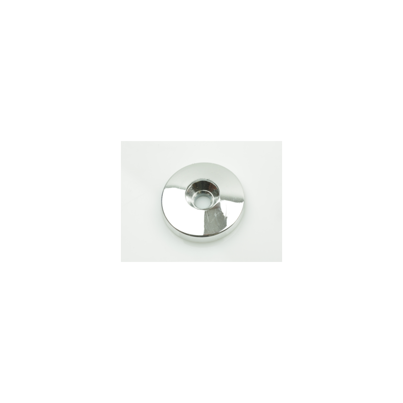 WINDSCHERM RING 32MM CHROOM 2 STUKS