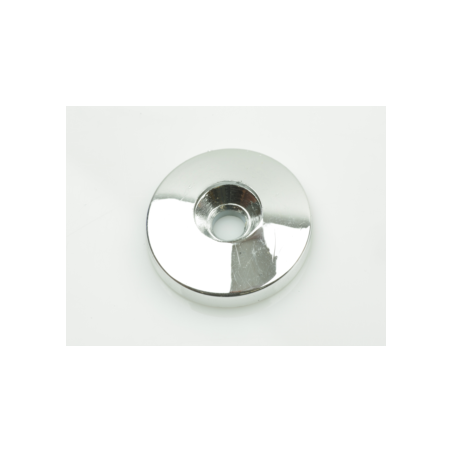 WINDSCHERM RING 32MM CHROOM 2 STUKS