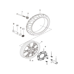 Voorband 110/70-17