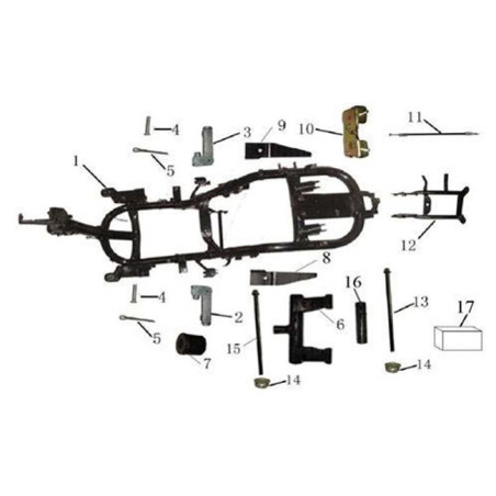 Subframe - swingarm