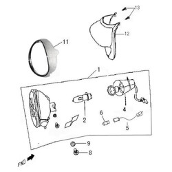 Koplamp unit