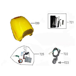 Windscherm XL Blanco Biondi
