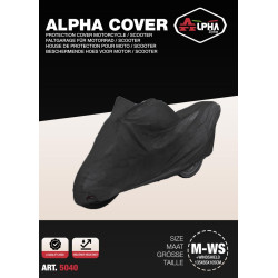 SCOOTERHOES ALPHA COVER M+WS SCOOTER + WINDSCHERM - A KWALITEIT