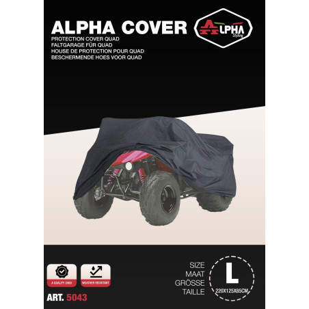 HOES ALPHA COVER ATV/QUAD 220X125X85CM - A KWALITEIT