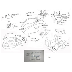 Bagagedrager / Chroom