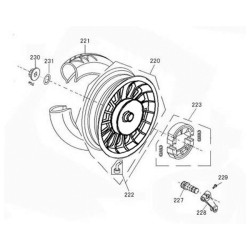 Velg achter / Zwart