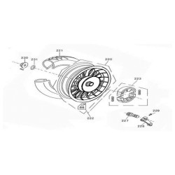 Velg achter / Zwart