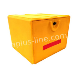 BEZORGKOFFER APLUS GEEL 90 LITER DUBBEL GEISOLEERD