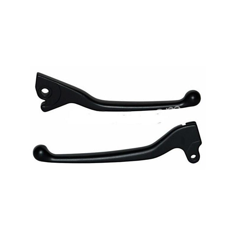 REMGREEP / REMHEVEL SET APLUS PASSEND OP PIAGGIO ZIP / VESPA SPRINT / PRIMAVERA MAT ZWART (SPORT)