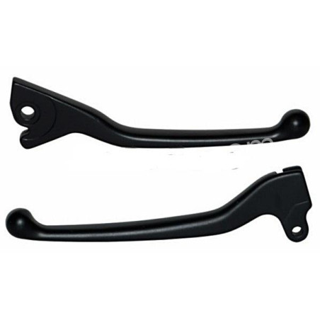 REMGREEP / REMHEVEL SET APLUS PASSEND OP PIAGGIO ZIP / VESPA SPRINT / PRIMAVERA MAT ZWART (SPORT)