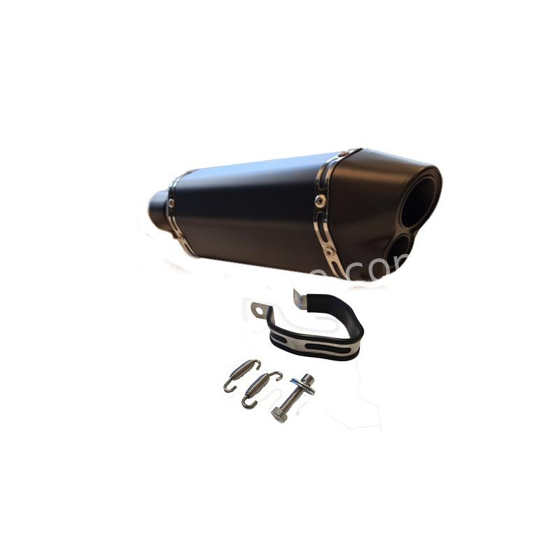 UITLAAT / DEMPER APLUS COMPLETE MATT BLACK EDITION