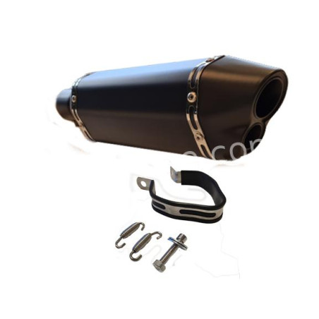 UITLAAT / DEMPER APLUS COMPLETE MATT BLACK EDITION