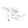 Kleine kapje in tellerkap / Mat Blauw