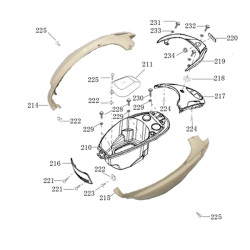 Helmbak - buddyseat