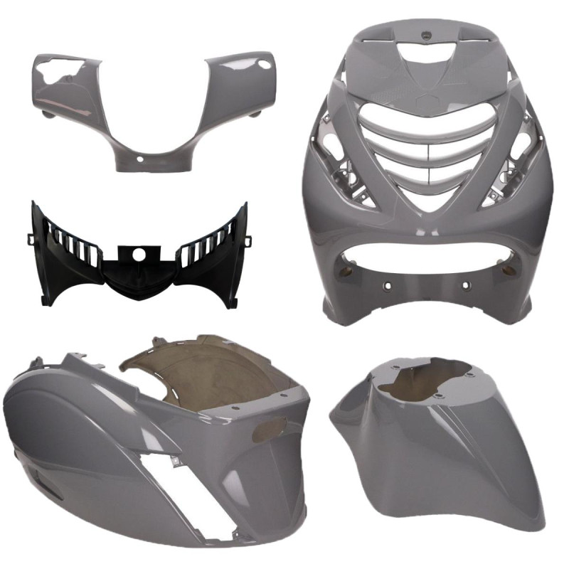 PLAATSET APLUS PASSEND OP PIAGGIO ZIP SP 5 DELIG NARDO GREY