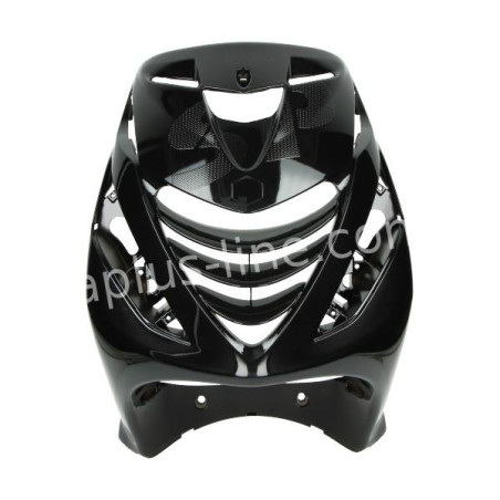 FRONT COVER APLUS PASSEND OP PIAGGIO ZIP SP - GLANS ZWART (+BINNENROOSTER)