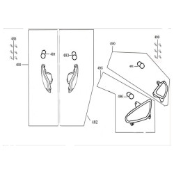 Knipperlicht set voor - LED