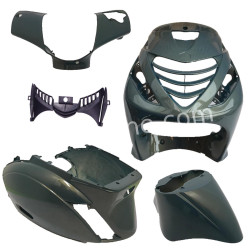 PLAATSET APLUS PASSEND OP PIAGGIO ZIP SP 5 DELIG BLUE/GREY (CAMELEON/PARELMOER EFFECT)