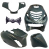 PLAATSET APLUS PASSEND OP PIAGGIO ZIP SP 5 DELIG BLUE/GREY (CAMELEON/PARELMOER EFFECT)