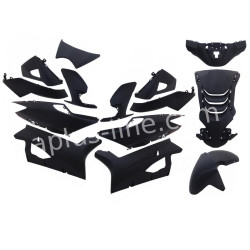 PLAATSET APLUS PASSEND OP PEUGEOT SPEEDFIGHT 4 14 DELIG MAT ZWART