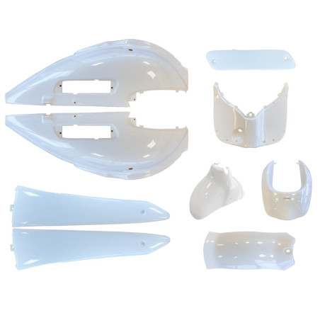 PLAATSET APLUS RETRO GLANS WIT (ENKEL GESPOTEN DELEN)