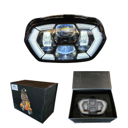 LED - KOPLAMP PROJECTOR V2 APLUS PASSEND OP VESPA SPRINT