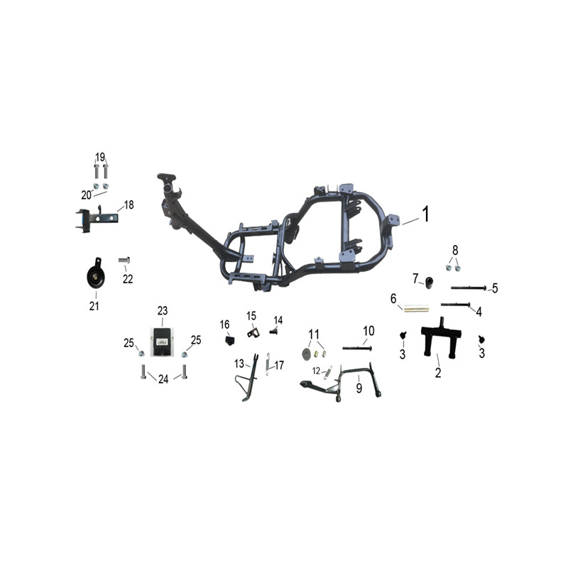 Subframe - motorophanging