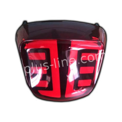 ACHTERLICHT APLUS LED/TUBE PASSEND OP SPRINT / PRIMAVERA E4 - ROOD GLAS