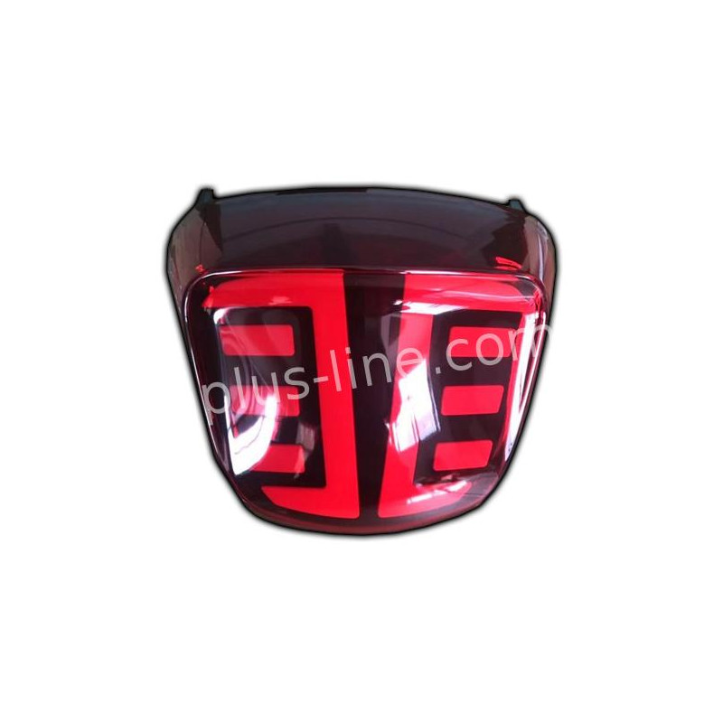 ACHTERLICHT APLUS LED/TUBE PASSEND OP SPRINT / PRIMAVERA E4 - ROOD GLAS