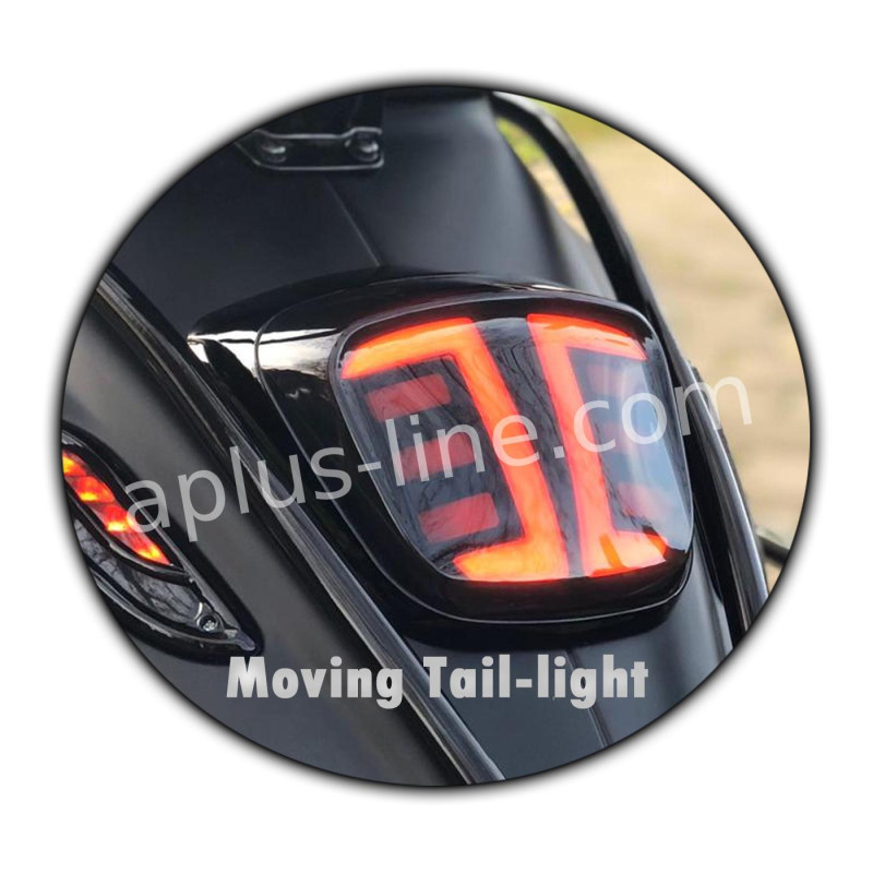 ACHTERLICHT APLUS LED/TUBE PASSEND OP SPRINT / PRIMAVERA E4 - SMOKE 'MOVING'