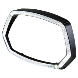 LED KOPLAMPRAND APLUS PASSEND OP VESPA SPRINT - CARBON