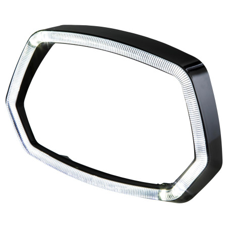 LED KOPLAMPRAND APLUS PASSEND OP VESPA SPRINT - CARBON