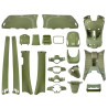 PLAATSET APLUS LOOK A LIKE LX/S OLIVE GREEN 19 DELIG
