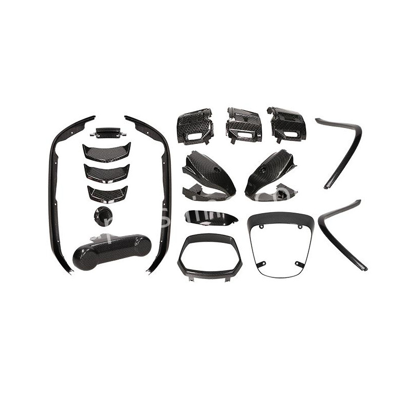 OMLIJSTING SET APLUS PASSEND OP VESPA SPRINT 2018 CARBON