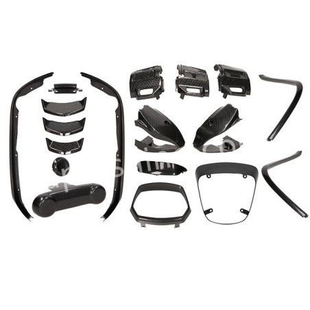 OMLIJSTING SET APLUS PASSEND OP VESPA SPRINT 2018 CARBON