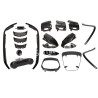 OMLIJSTING SET APLUS PASSEND OP VESPA SPRINT 2018 CARBON