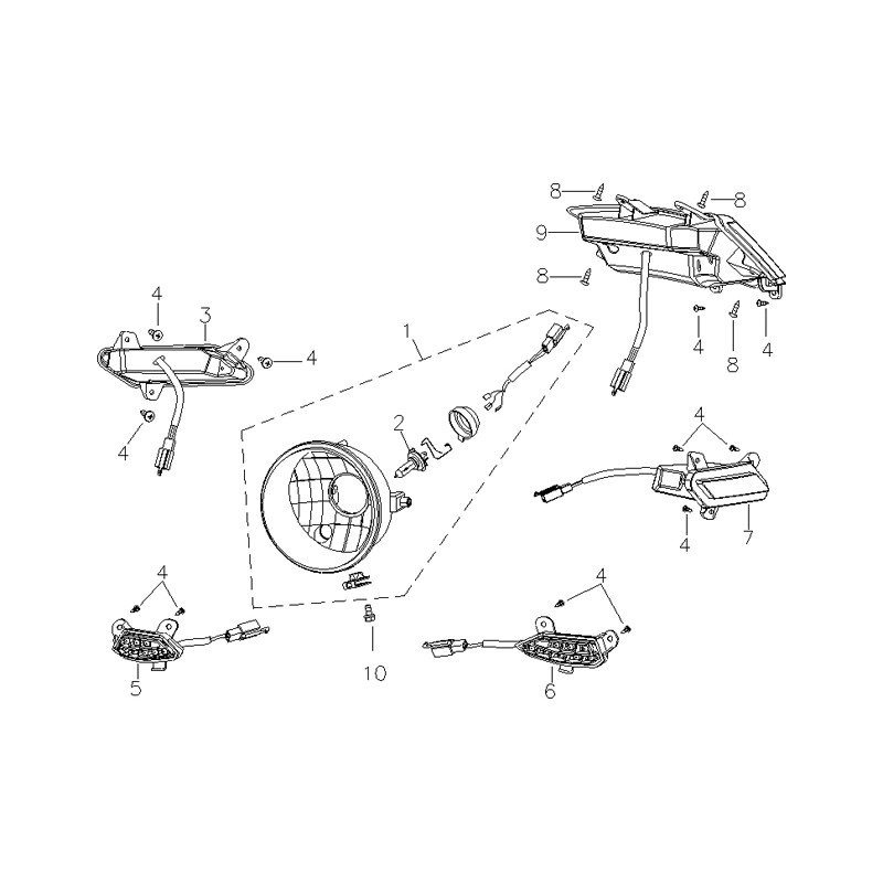 Achterlicht unit