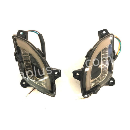 LED KNIPPERLICHT VOORZIJDE LINKS + RECHTS LOOK A LIKE LX/S SMOKE ( MOVING ) - E KEUR