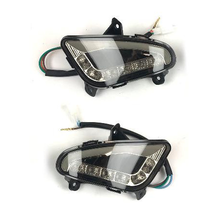 LED KNIPPERLICHT ACHTERZIJDE LINKS + RECHTS LOOK A LIKE LX/S SMOKE (MOVING) - E KEUR