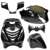 PLAATSET APLUS PASSEND OP PIAGGIO ZIP SP 5 DELIG - GLANS ZWART