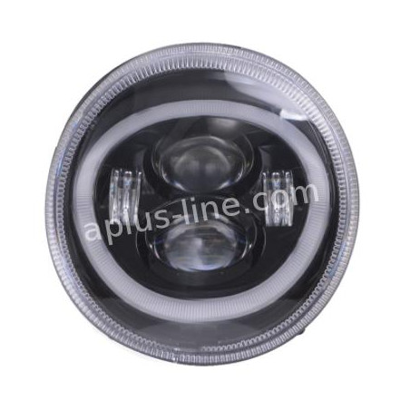 APLUS LED - KOPLAMP PROJECTOR MET LED RAND PASSEND OP VESPA GTS