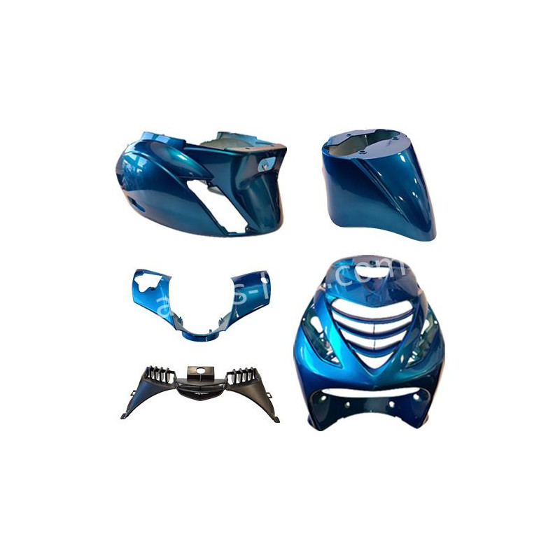 PLAATSET APLUS PASSEND OP PIAGGIO ZIP SP 5 DELIG ICE (CANDY) BLUE