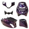 PLAATSET APLUS PASSEND OP PIAGGIO ZIP SP 5-DELIG - MYSTIC PURPLE