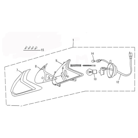 Koplamp unit