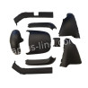 PLAATSET APLUS PASSEND OP SEGWAY E-110 / E-125 9-DELIG MAT ZWART
